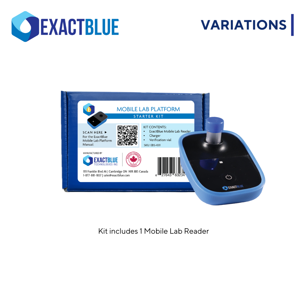 ExactBlue Mobile Lab Platform - Starter Kit