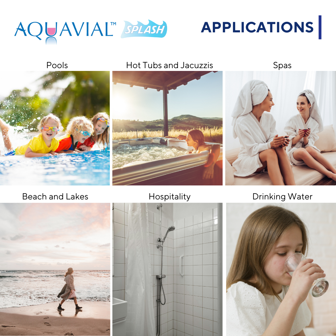 AquaVial Splash - Pool & Hot Tub Water Test Kit
