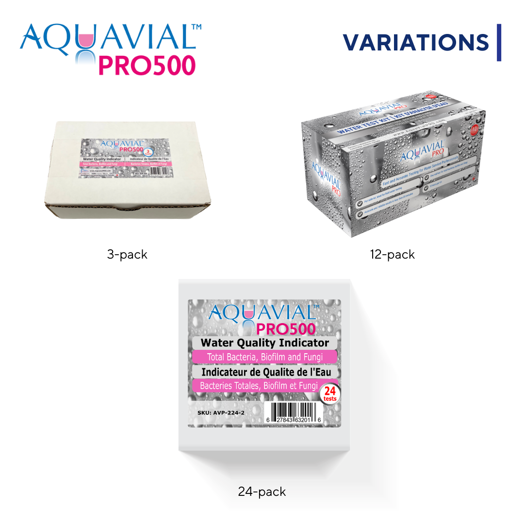 AquaVial PRO - Professional and Industrial Use Water Test