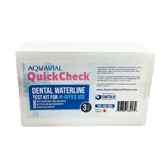 AquaVial Quick Check - Dental Unit Waterline Test