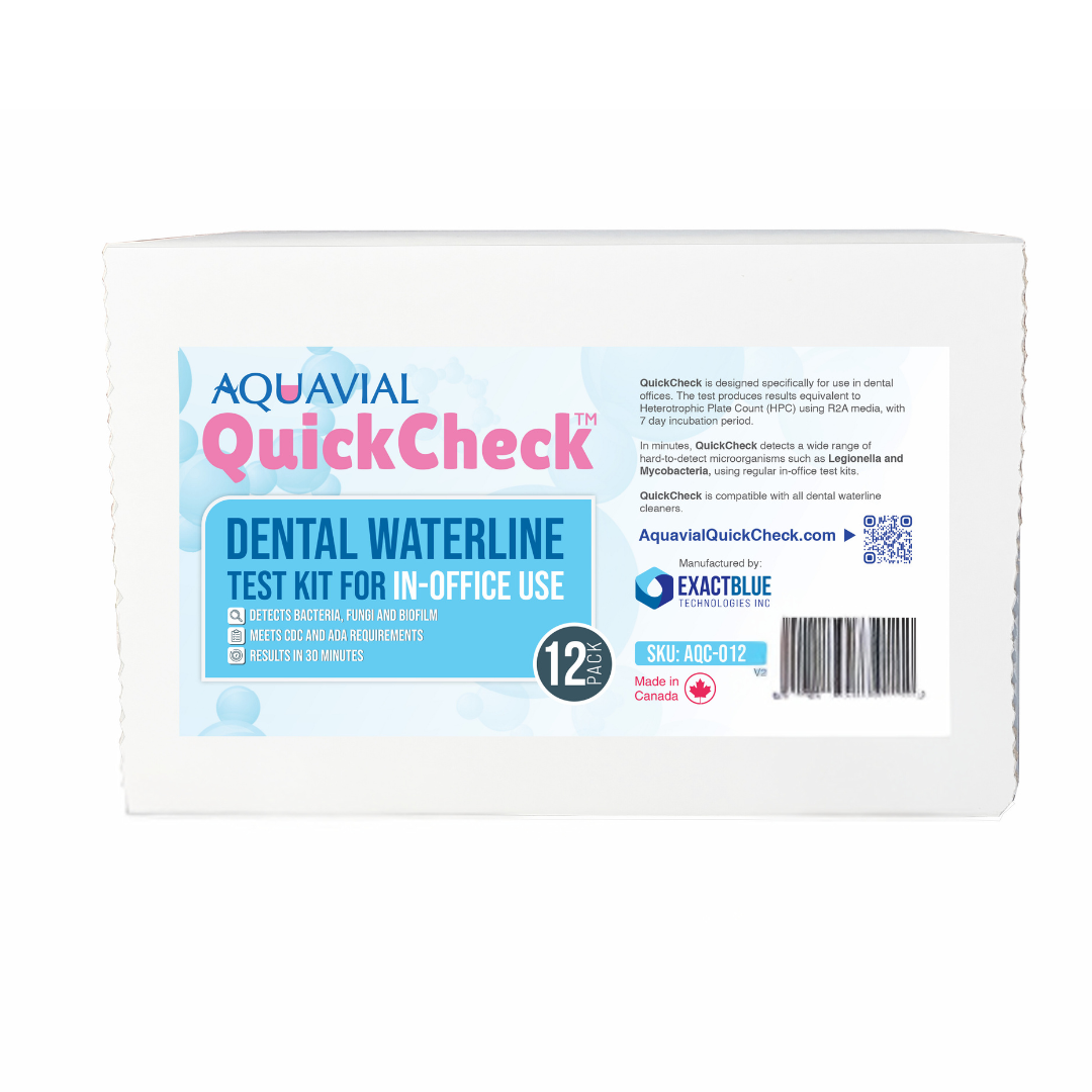 AquaVial Quick Check - Dental Unit Waterline Test