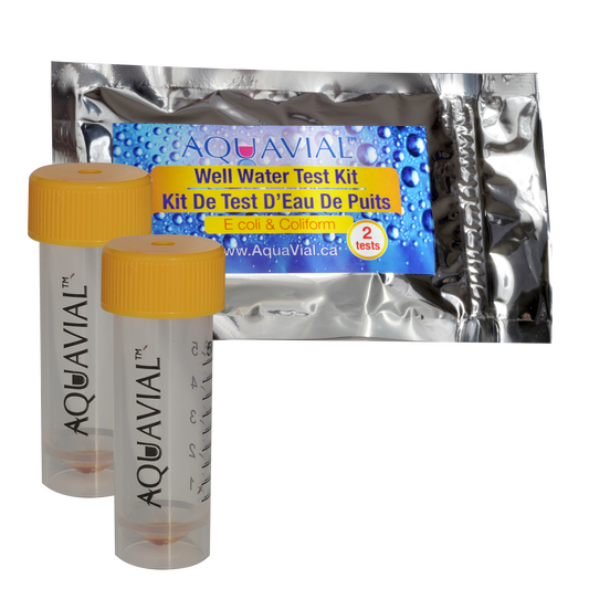 AquaVial Water Test Kit - E. Coli and Coliform