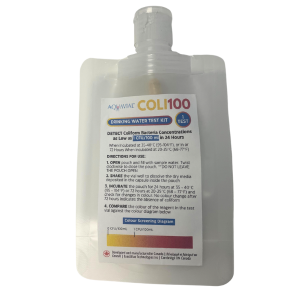 AquaVial COLI100 Drinking Water Test Kit- single pack
