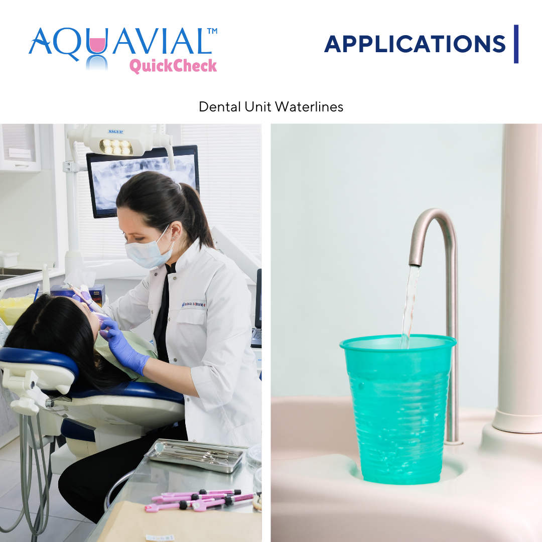 AquaVial Quick Check - Dental Unit Waterline Test