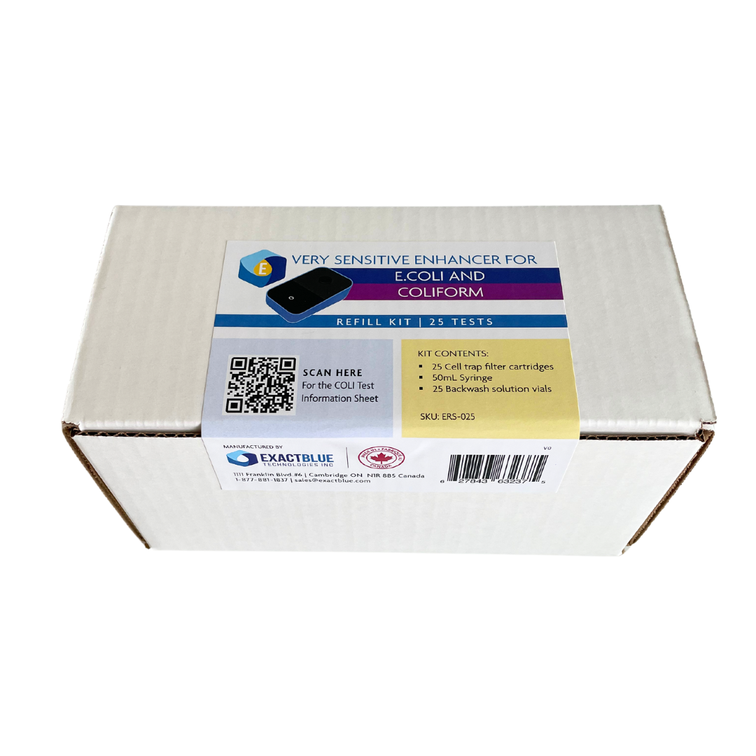 AquaVial EX - 7 Hours E. Coli Detection and Identification Professional Water Test Kit