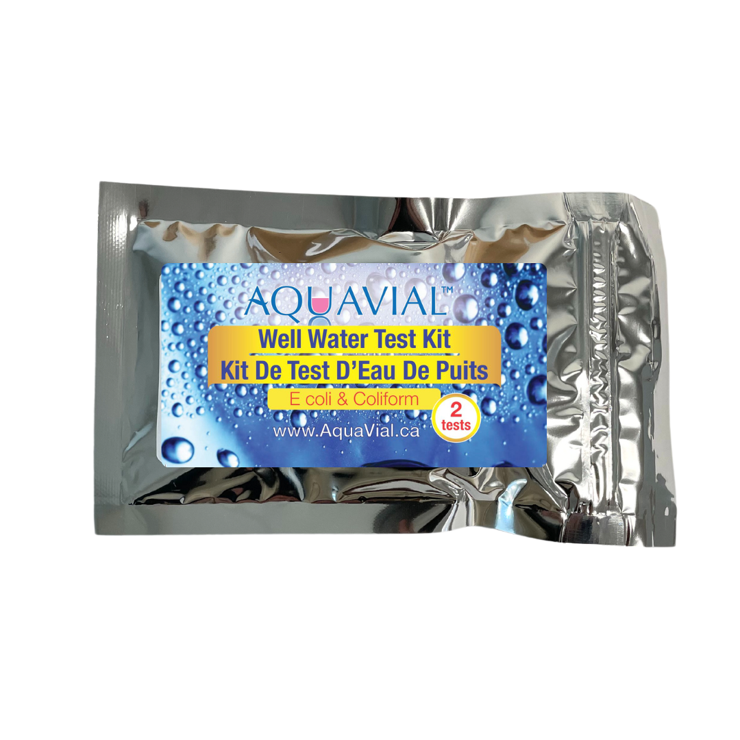 AquaVial Water Test Kit - E. Coli and Coliform