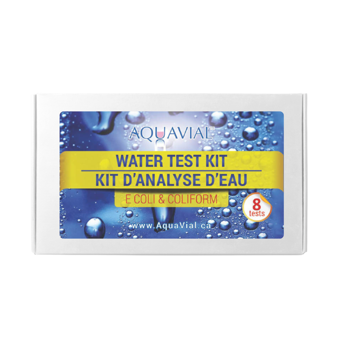 AquaVial Water Test Kit - E. Coli and Coliform