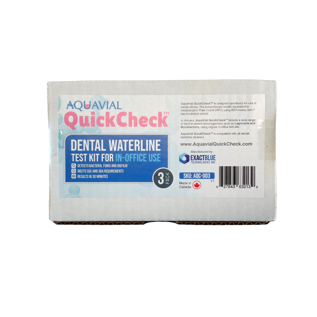 AquaVial Quick Check - Dental Unit Waterline Test