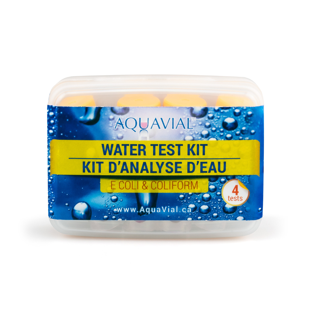 AquaVial Water Test Kit - E. Coli and Coliform